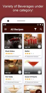 All Cocktail and Drink Recipes app screenshot 4