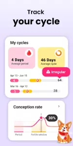 Period Calendar Period Tracker app screenshot 7