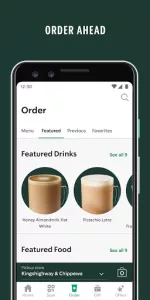 Starbucks app screenshot 3