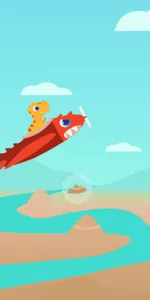 Dinosaur Plane Games for kids app screenshot 23