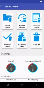 1Tap Cleaner  app screenshot 1