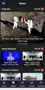 NASA app screenshot 2