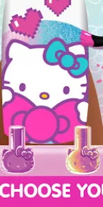 Hello Kitty Nail Salon app screenshot 2