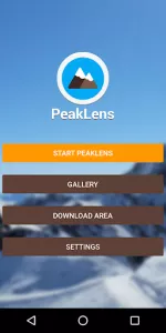 PeakLens app screenshot 2