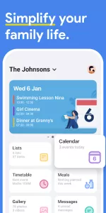 FamilyWall app screenshot 1