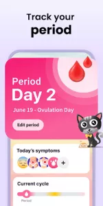 Period Calendar Period Tracker app screenshot 2