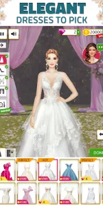 Super Wedding Dress Up Stylist app screenshot 4