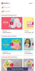 Artesanato.com app screenshot 4