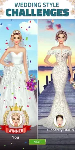 Super Wedding Dress Up Stylist app screenshot 5