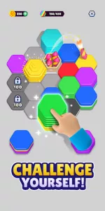 Hexa Sort app screenshot 11