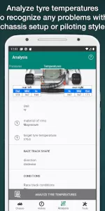 Kart Chassis Setup Pro app screenshot 6