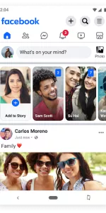 Facebook Lite app screenshot 1