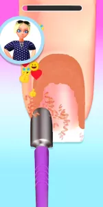 Nail Salon 3D app screenshot 2