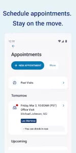 Kaiser Permanente app screenshot 2