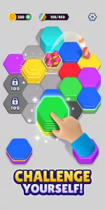Hexa Sort app screenshot 4