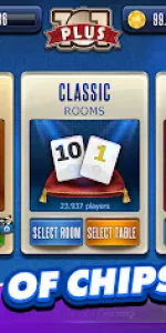 101 Okey Plus Rummy Board Game app screenshot 1