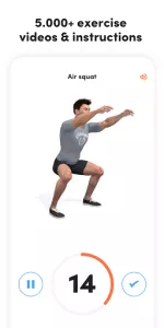 Virtuagym app screenshot 2