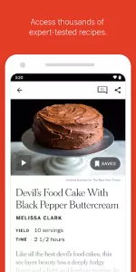 NYT Cooking app screenshot 3
