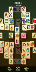 Mahjong Blossom Solitaire app screenshot 2