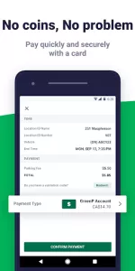 Green P app screenshot 2