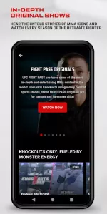 UFC app screenshot 6