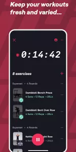 Fitbod app screenshot 5