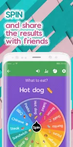 Spin The Wheel  app screenshot 1