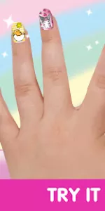 Hello Kitty Nail Salon app screenshot 4