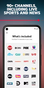 YouTube TV app screenshot 3