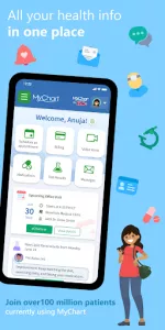 MyChart app screenshot 1