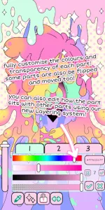 Monster Girl Maker app screenshot 4