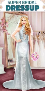 Super Wedding Dress Up Stylist app screenshot 1
