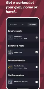 Fitbod app screenshot 8