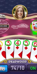 Gin Rummy Plus app screenshot 1