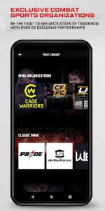UFC app screenshot 5