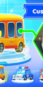 Baby Panda's School Bus app screenshot 2