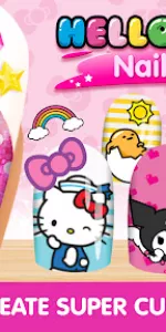 Hello Kitty Nail Salon app screenshot 1