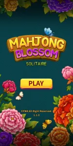 Mahjong Blossom Solitaire app screenshot 1