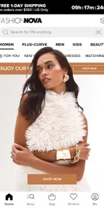 Fashion Nova app screenshot 1