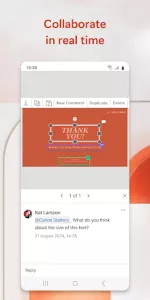 Microsoft PowerPoint app screenshot 3
