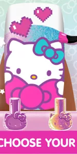 Hello Kitty Nail Salon app screenshot 16