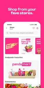 foodpanda app screenshot 3