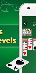 Spider Solitaire Classic Games app screenshot 8