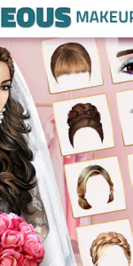 Super Wedding Dress Up Stylist app screenshot 23