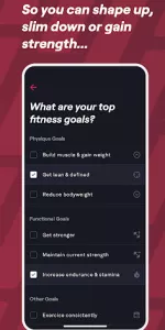 Fitbod app screenshot 7