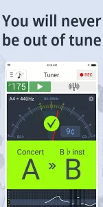 Tuner & Metronome app screenshot 1