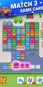 Triple Car Jam 3D app screenshot 1