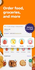Grubhub app screenshot 2