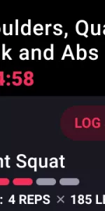 Fitbod app screenshot 9