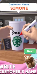 Perfect Coffee 3D app screenshot 2